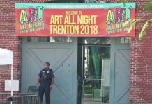 Twenty-two people including a child were injured and one of the suspected gunmen was killed after gunfire broke out during a 24-hour arts festival in Trenton, New Jersey. (Courtesy of YouTube)
