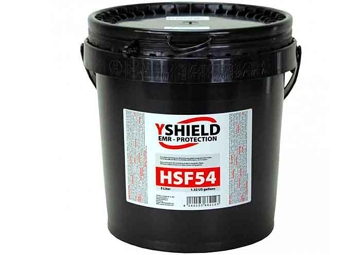 YShield is a high frequency shielding paint, for prison walls that jams cell phone signals, CB, TV, AM, FM signals, radiofrequency radiation and microwaves.