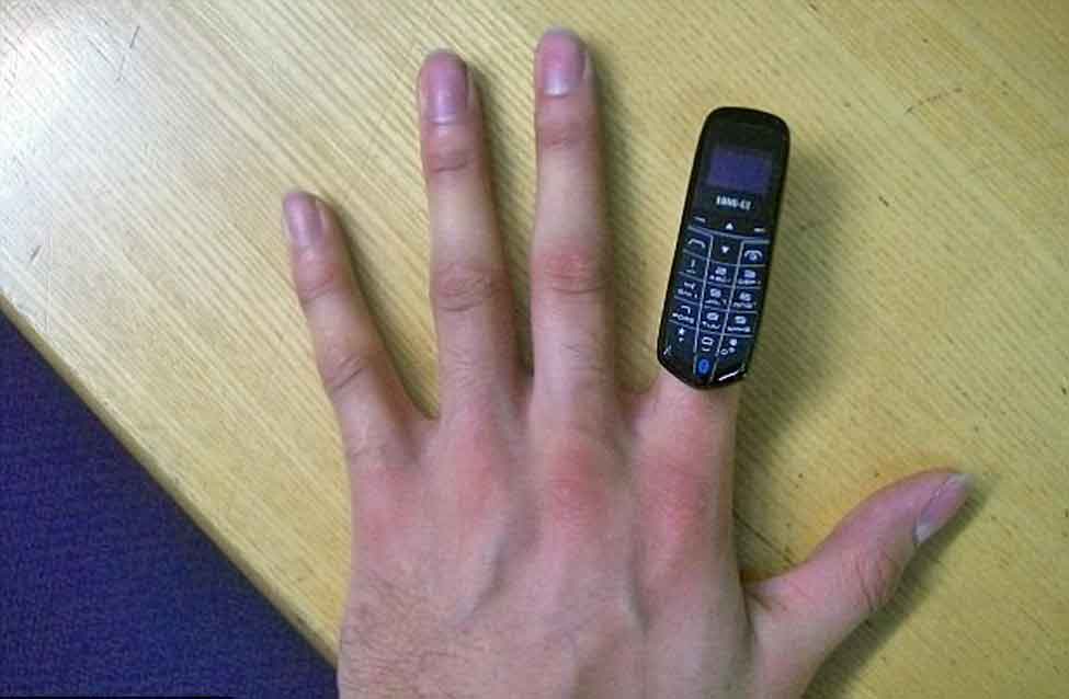 This handset is marketed as the 'world's smallest phone' and has become the most popular mobile for prisoners.