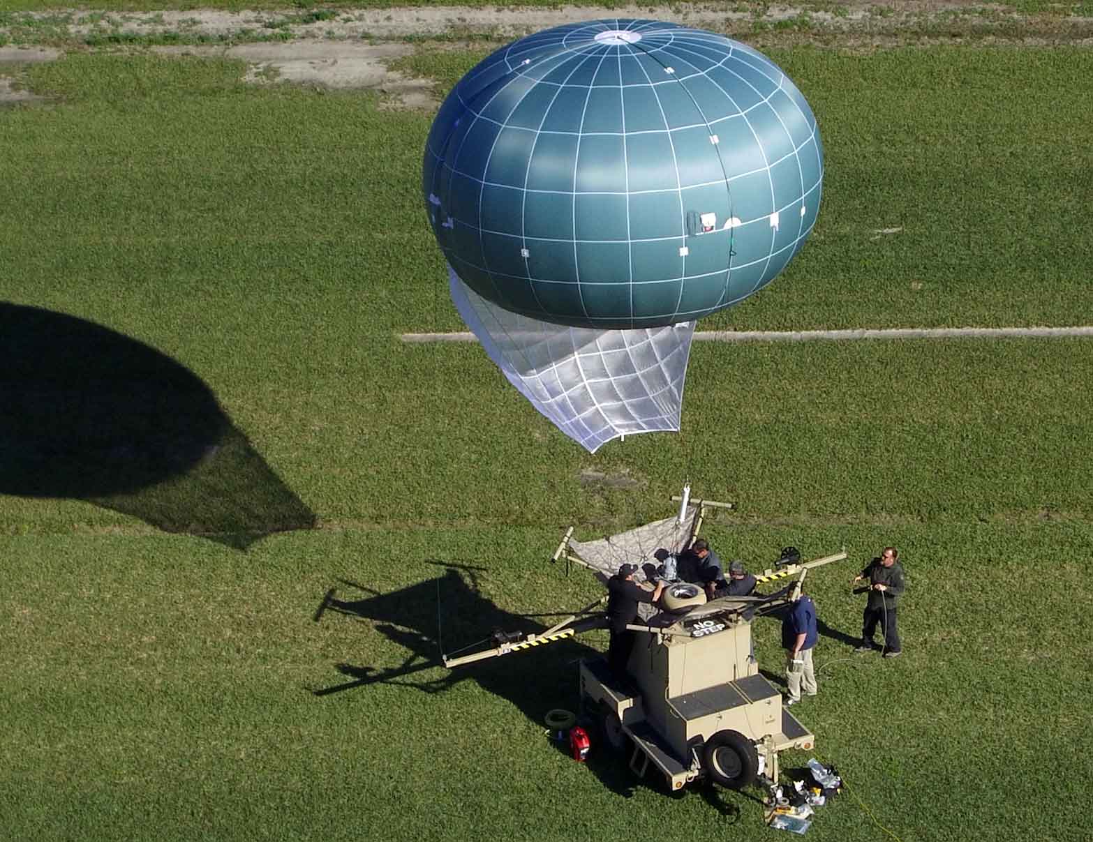 WASP leverages well-understood aerostat technology to elevate network payloads to an advantaged height to enable persistent network connectivity while reducing risk to units conducting retransmission operations. Common applications include extending network communications and intelligence, surveillance and reconnaissance.