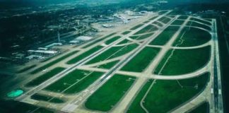 U.S. infrastructure, especially its 3,323 airports and 5,000 paved runways, increases the country’s competitiveness and improves the traveling public’s quality of life.