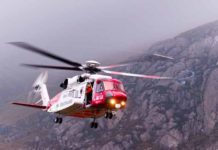 Sikorsky celebrated the UK Maritime & Coastguard Agency for a June 2018 life-saving achievement in Inverness with a Sikorsky S-92® helicopter (Courtesy of Mike Gibson)