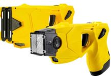 TASER X2 (top) and TASER X26P(below) Smart Weapons. The use of TASER weapons has saved more than 200,000 lives from potential death or serious injury. (Courtesy of Axon)