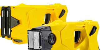 TASER X2 (top) and TASER X26P(below) Smart Weapons. The use of TASER weapons has saved more than 200,000 lives from potential death or serious injury. (Courtesy of Axon)
