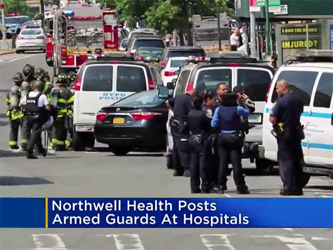 Last year’s fatal shooting of a doctor at Bronx-Lebanon Hospitals Center put the program on the fast track, said former NYPD Detective Scott Strauss, Northwell’s assistant VP of corporate security. (Courtesy of YouTube)