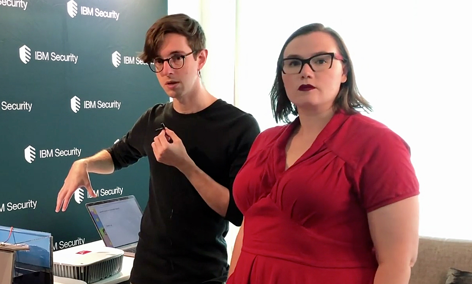 Daniel Crowley Research Baron For X Force Red At Ibm And Jennifer Savage Security Researcher At Threatcare American Security Today