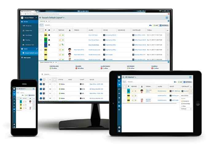 OnGuard® Monitor client Browser-based Alarm Management for OnGuard Systems