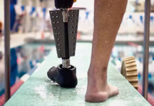 The first prosthetic swim leg "The Fin" could help 2 million American amputees