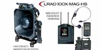 LRAD® 100X-MAG-HS Long Range Communication – High Strength Mag Mount