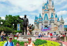 Investigators in Florida say they’ve arrested a New Jersey tourist who told greeters at a Disney World resort that al-Qaida sent him to “blow the place up.”