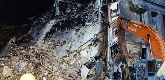 What followed the 9/11 Terror Attacks would become the largest investigation in FBI history, code-named PENTTBOM. The attack and crash sites were also the largest crime scenes in the Bureau’s history. (Courtesy of the FBI)