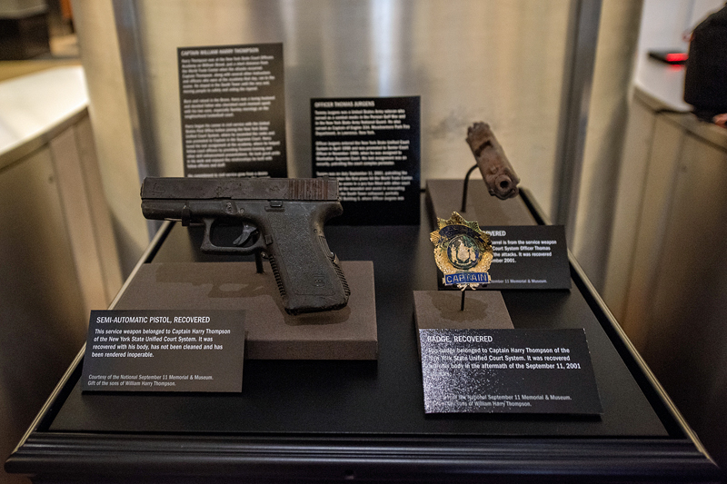 On the 17th anniversary of 9/11, ICE unveiled and dedicated the museum-quality display comprising the items on loan.