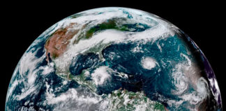 NOAA's satellite image of Hurricane Florence (Courtesy of NOAA)