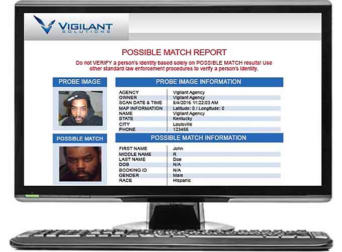 FaceAlert™ (facial recognition) solutions – is an alert system designed to provide law enforcement three to five minutes to disrupt, interdict and stop the threat actor before he reaches his target.