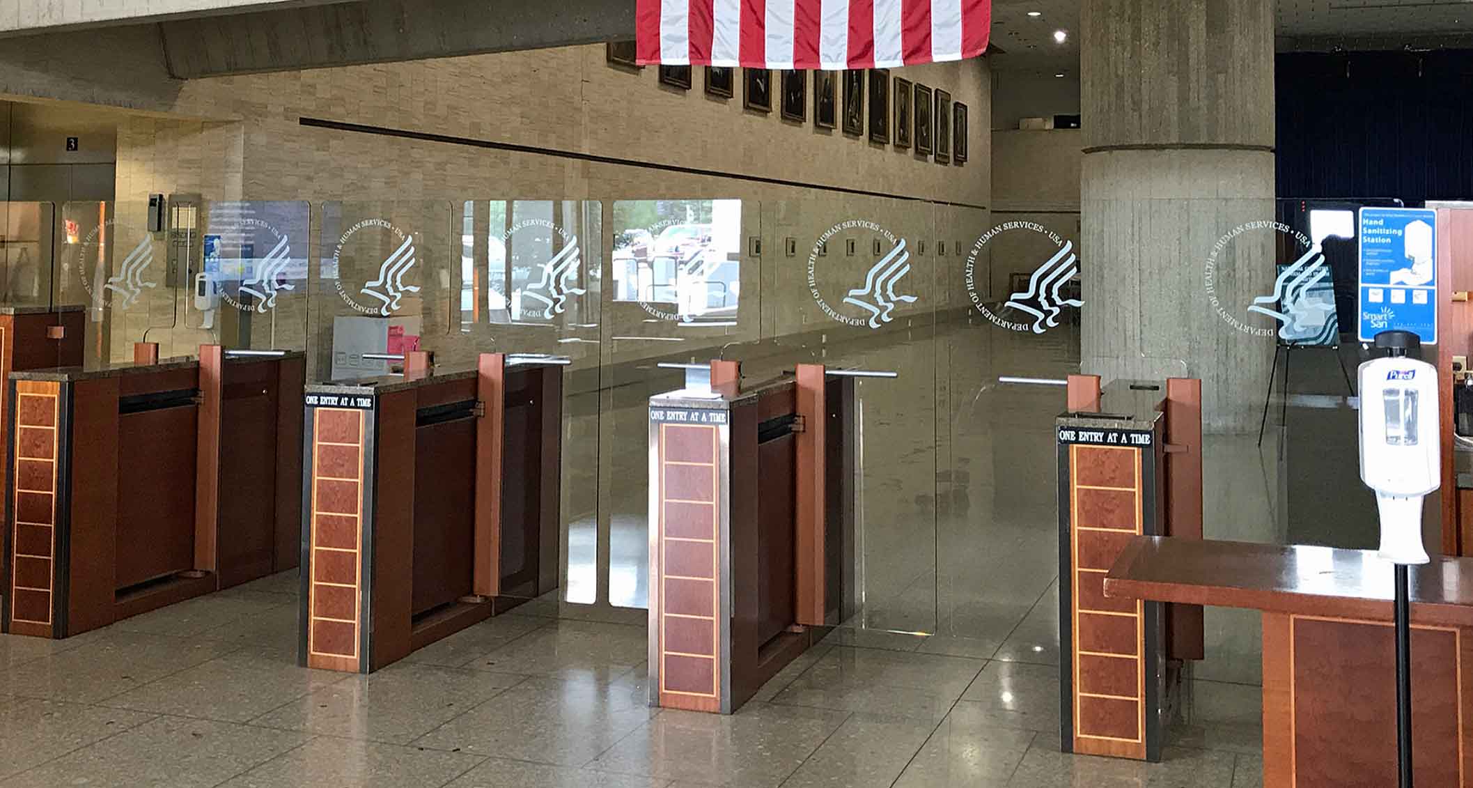 Aeroturn’s first rotary and linear turnstiles were installed in 2004, and it has built a high-profile  customer list that includes the White House, Uniformed Division of the U.S. Secret Service, the U.S. Treasury Department, Harvard University Library System and the renovation of the Baker Library, which was built in the 1800s.