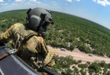Defense Secretary Jim Mattis has approved a request for assistance for additional military personnel to deploy to the U.S. Southwestern border to support DHS border control efforts there, DoD officials said. Like Operation Guardian Support, which is supported by 2,100 National Guardsmen, this additional assistance is in support of President Donald J. Trump’s April 4, 2018, memorandum, “Securing the Southern Border of the United States.” (Courtesy of the DoD)