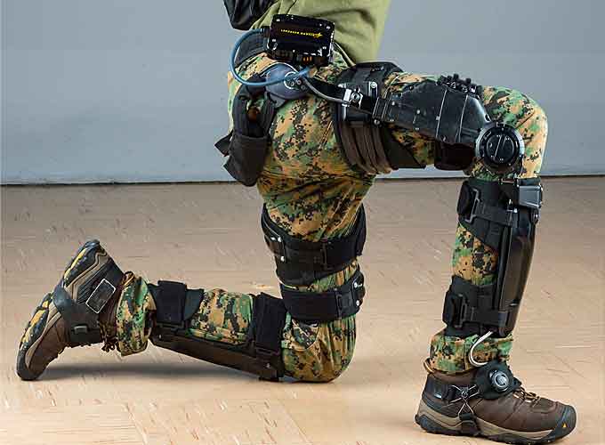 ONYX has been designed to provide strength and endurance to the soldiers, workers, and first responders who must perform strenuous tasks in difficult environments. (Courtesy of Lockheed Martin)