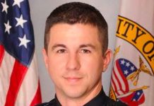 Officer Sean Tuder, 30, was shot and killed in the line of duty while attempting to arrest a wanted fugitive on Sunday afternoon. Officer Tuder joined the police department in 2016 and just a year later, was named Officer of the Month. He is survived by his wife and parents. (Courtesy of the Mobile Police Department)