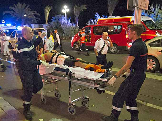 On the evening of 14 July 2016, a 19-tonne cargo truck was deliberately driven into crowds of people celebrating Bastille Day on the Promenade des Anglais in Nice, France, resulting in the deaths of 86 people and the injury of 458 others. The driver was Mohamed Lahouaiej-Bouhlel, a Tunisian resident of France. ISIS claimed responsibility for the attack, saying Lahouaiej-Bouhlel answered its 
