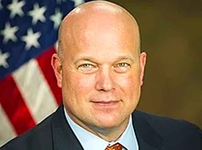 Acting Attorney General Matthew G. Whitaker
