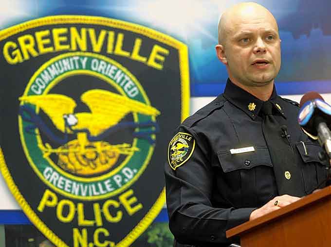 Greenville Police Chief Mark Holtzman