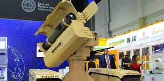 MBDA and Milrem Robotics unveil the world’s first anti-tank UGV which integrates the Milrem THeMIS (Tracked Hybrid Modular Infantry System) unmanned ground vehicle with the MBDA IMPACT (Integrated MMP Precision Attack Combat Turret) system fitted with two MMP 5th generation battlefield engagement missiles and a self-defense machine gun.