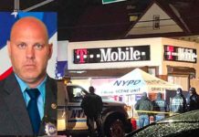 NYPD Det. Brian Simonsen, 42, was fatally shot last Tuesday night, and another officer was wounded as they were responding to an armed robbery in Queens, police officials said. Simonsen is survived by his wife and mother. His organs were donated after his death. (Courtesy of YouTube)
