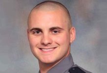 Trooper Lucas Dowell, 28, was shot and killed as he and other members of the Virginia State Police made entry into a home to secure it for a search warrant as part of a narcotics investigation. Trooper Dowell had served with the Virginia State Police for four years, and is survived by his parents and sister. (Courtesy of the Virginia State Police)