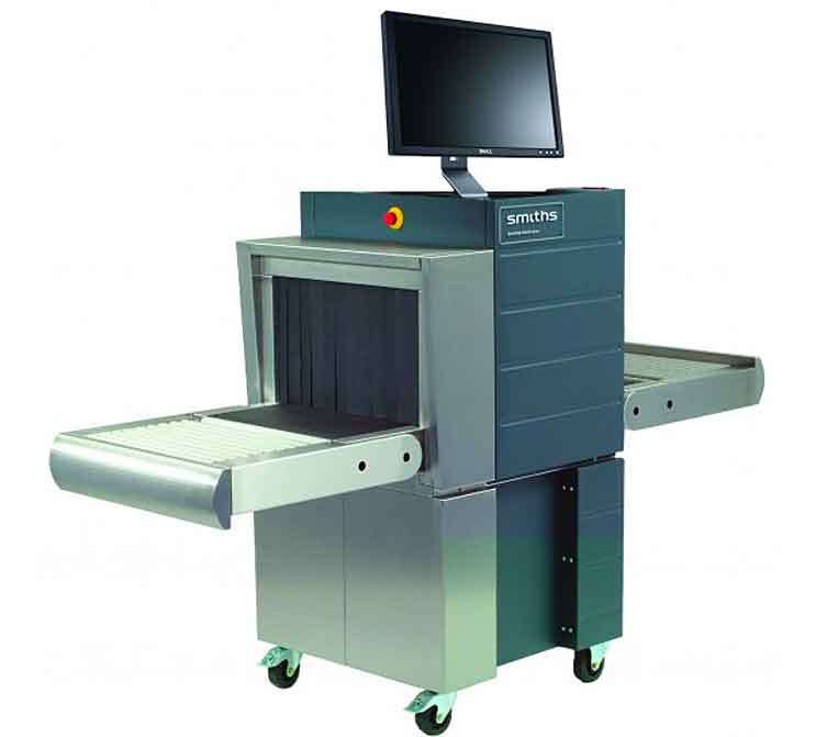 Smiths Detection HI-SCAN 5030si Table-top X-ray inspection system for instance, is a modular table top system, ideal for threat detection in mailrooms, entrance halls, schools and prisons.