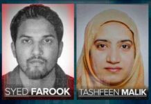 Syed Rizwan Farook and Tashfeen Malik were the two perpetrators of a terrorist attack at the Inland Regional Center in San Bernardino, California, on December 2, 2015., which killed 14 people and injured 22 others. Both died in a shootout with police later that same day. (Courtesy of YouTube)