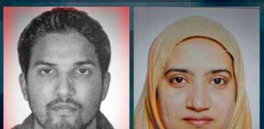 Syed Rizwan Farook and Tashfeen Malik were the two perpetrators of a terrorist attack at the Inland Regional Center in San Bernardino, California, on December 2, 2015., which killed 14 people and injured 22 others. Both died in a shootout with police later that same day. (Courtesy of YouTube)