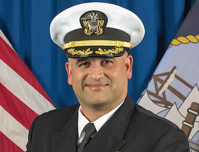 Capt. Rich LeBron, Commanding Officer, USS Bonhomme Richard (LHD 6) (Courtesy of the U.S. Navy)
