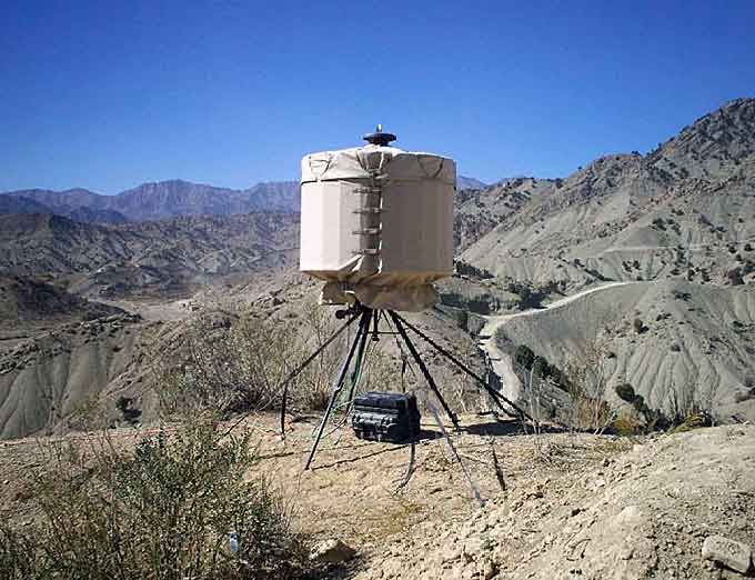 There is no other counterfire radar in the world as small, light, and affordable as the LCMR. (Courtesy of SRCTec, LLC)