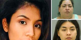 Police arrested Clarisa Figueroa (top right), her daughter Desiree and Piotr Bobak, Clarisa’s boyfriend, in the murder of Marlen Ochoa-Lopez (left). (Courtesy of Chicago Police Department)
