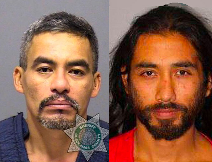 Martin Gallo-Gallardo (at left, courtesy of the Clackamas County Sheriff’s Office), allegedly murdered his wife, and Francisco Carranza Ramirez (at right), Courtesy of the King County Sheriff’s Office), raped a wheelchair-bound Seattle woman for the third time, both of which were released from local jails despite ICE’s request for an immigration detainer & notification of release.