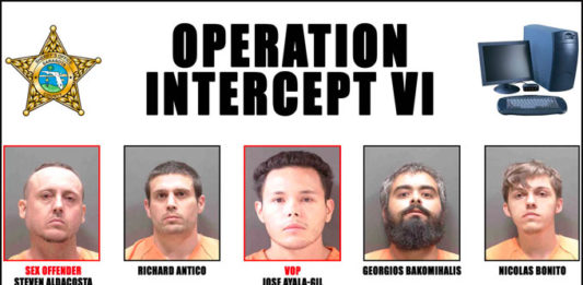 The Sarasota County Sheriff’s Office, a 2019 'ASTORS' Homeland Security Awards Program Nominee, arrested 25 people ages 19-65, that traveled with the intent of having sex with a male or female child. Operation Intercept VI is a 4-day initiative to protect Sarasota County children from online predators & human trafficking. (Courtesy of the Sarasota County Sheriff's Office)