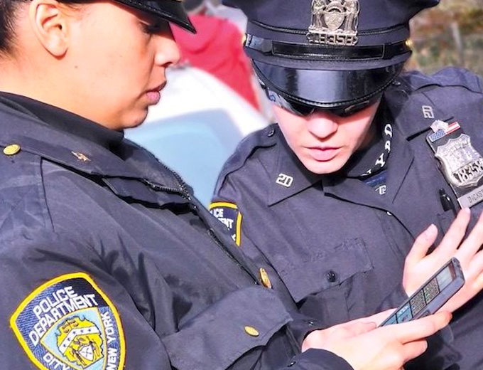 The NYPD mobility initiative has made NYPD police officers "more agile" in their response to 911 calls, and brought response times down. (Courtresy of the NYPD)