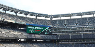 Canon Solutions America’s experts took MetLife Stadium event attendees on a journey through real world demonstrations of their Five Pillars of Security, a layered security approach encompassing device security, print security, document security, information security, and cybersecurity, to outline a business model that can be easily and efficiently implemented. (Courtesy of Canon Solutions America)
