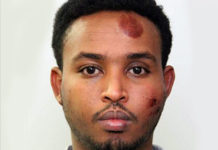 Trump, after all the media ridicule, was correct in saying that potential terrorists have illegally crossed the United States' southern border. Abdulahi Hasan Sharif of Somalia did. And it could happen again. (Courtesy of the Edmonton Police Service)