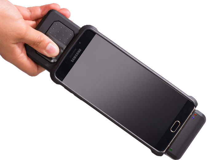 Grabba Fingerprint readers have wide application where mobile ID checking and verification is required.