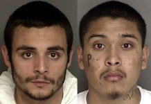 Santos Samuel Fonseca, 21, (at left), and Jonathan Salazar, 20, were being held in a Northern California jail awaiting trial on murder charges. (Courtesy of Monterey County Sheriff’s Office)