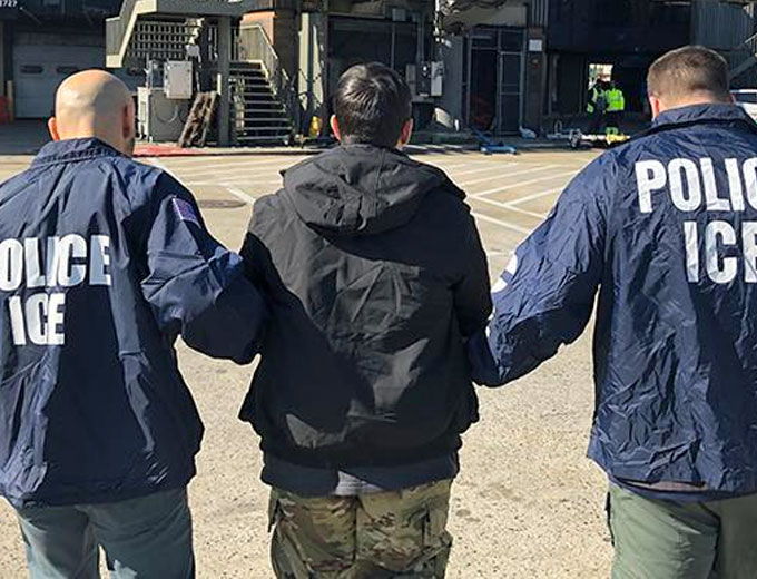 Sebastian Rosales, a Canadian national, with a long history of criminal convictions in the U.S., was removed by U.S. Immigration and Customs Enforcement’s (ICE) Enforcement and Removal Operations (ERO) on April 4, 2019 for immigration violations and turned over to Canadian authorities where he is wanted on a narcotics conviction. (Courtesy of ICE)