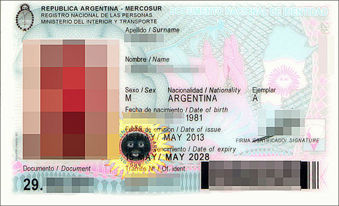 Documento Nacional de Identidad (Argentina)
