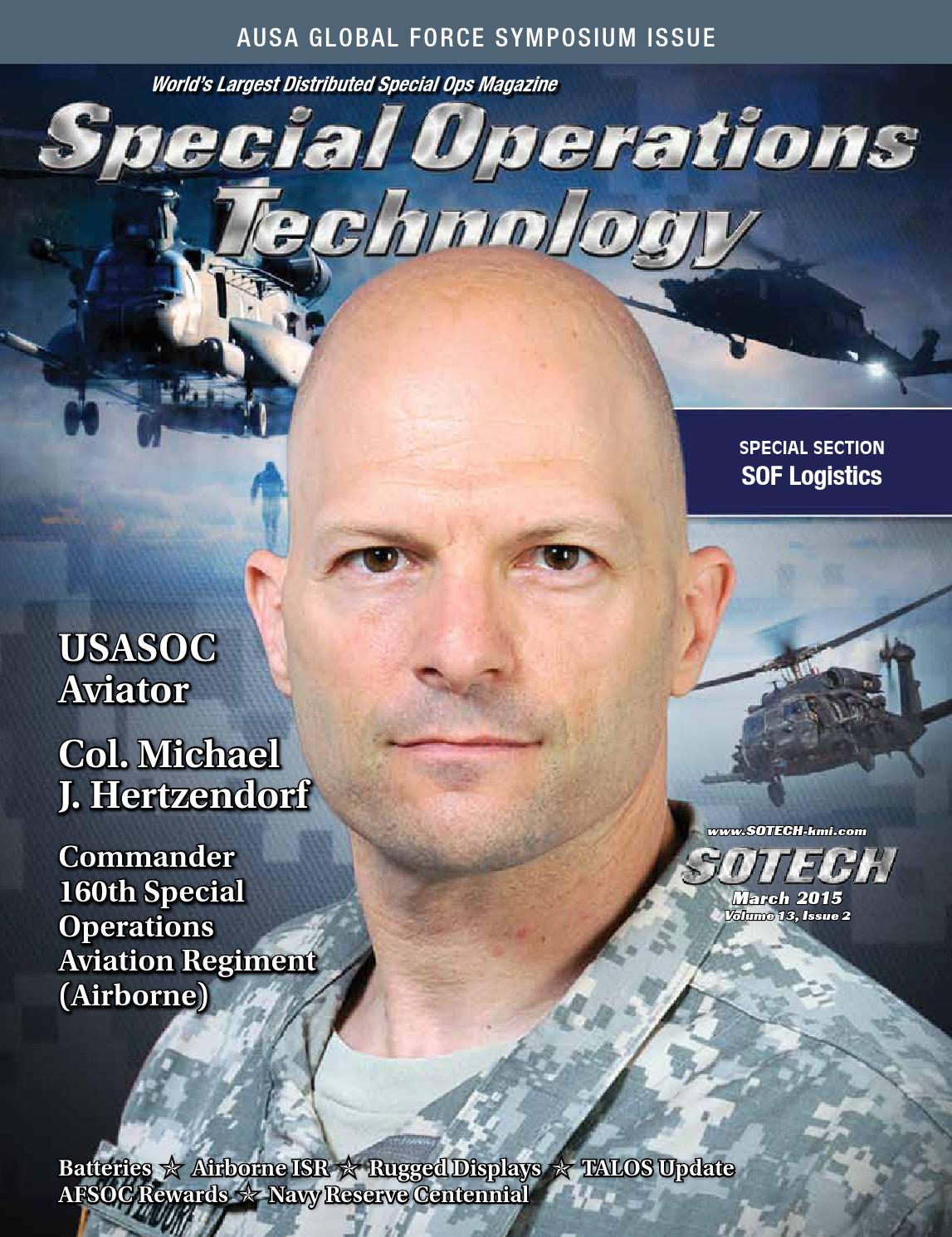 Michael J. Hertzendorf, CEO of NUAIR Alliance, and for Deputy Chief of Staff 18th Airborne Corps/Senior Director, U.S. Army (Courtesy of SOTECH)