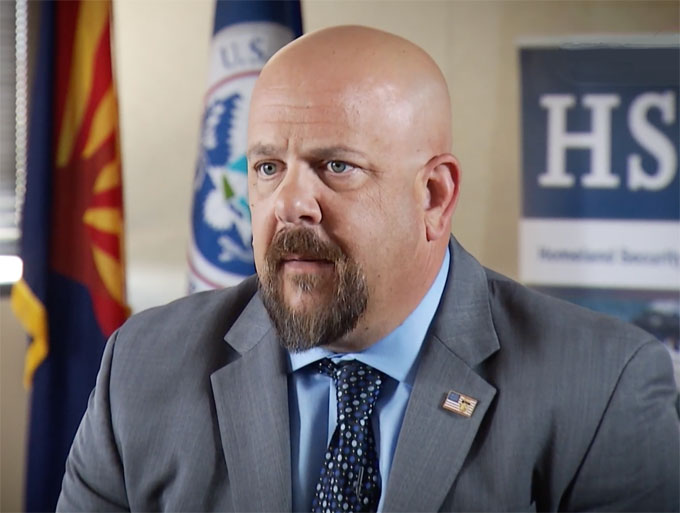 Scott Brown, special agent in charge for HSI Phoenix