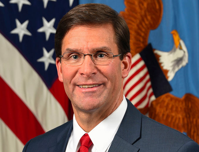 Secretary of Defense Dr. Mark T. Esper