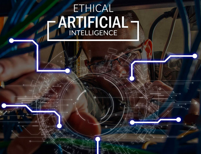 The Defense Innovation Board spent 15 months developing the principles for ethical AI in both combat and noncombat situations, and consulted with leading AI and technical experts, as well as with current and former DOD leaders and the American public. (Courtesy of the DoD)