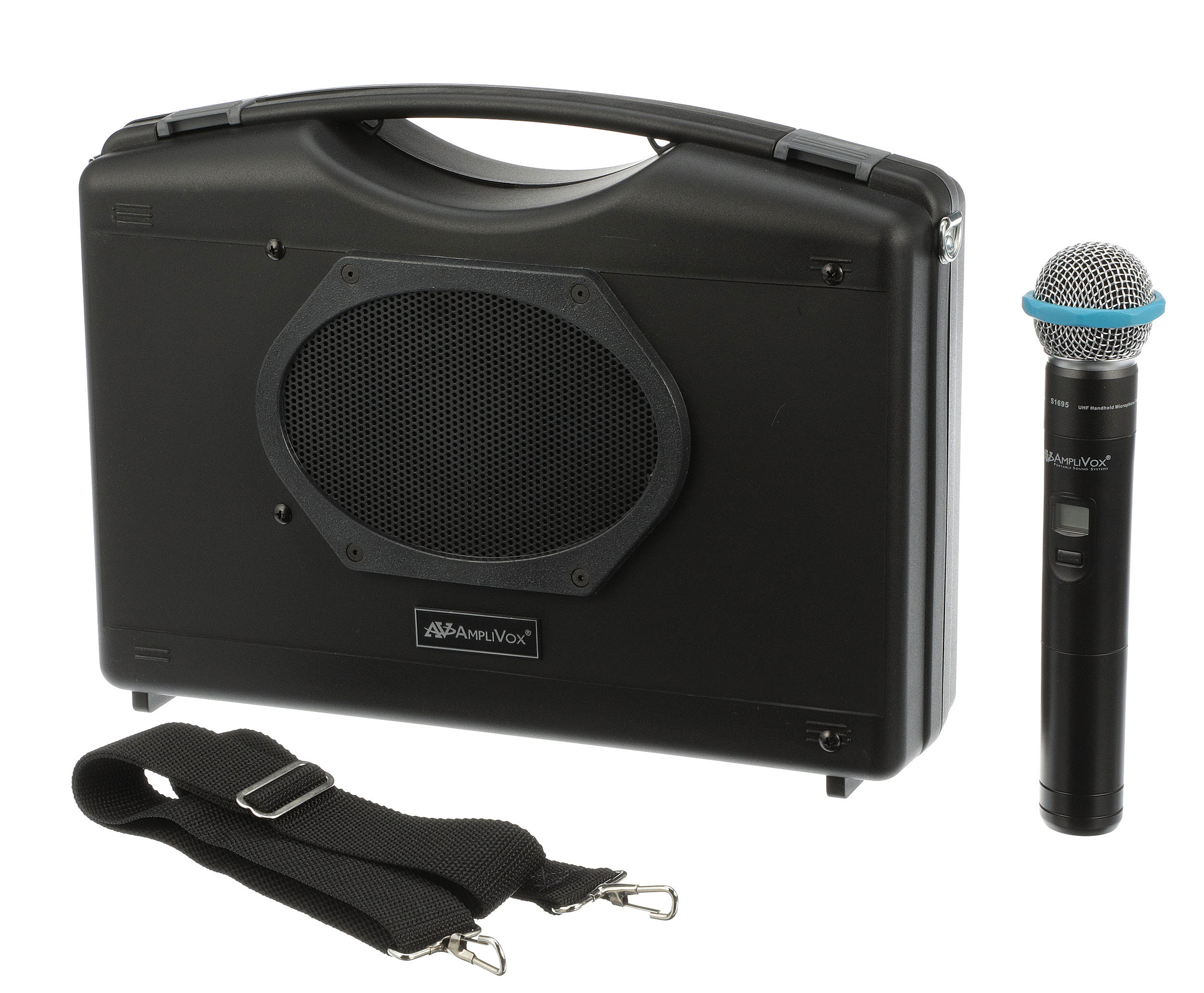AmpliVox Sound Systems offers a complete line of high-quality, megaphones, horn-style hailers, and portable PA systems that can reach audiences from 10 to 7,500, indoors or out, or dispersed people currently separated by “social distancing”.