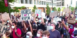 A mounting wave of protests calling for police reform swept across the United States on Sunday, while a majority of the Minneapolis City Council pledges to disband the city’s police department in favor of a community-led model. (Courtesy of YouTube)