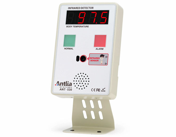 With no need for physical contact, Antlia's ANT-530 Thermal Detector is a vital tool for reducing the spread of COVID-19 and other highly contagious infectious diseases. 